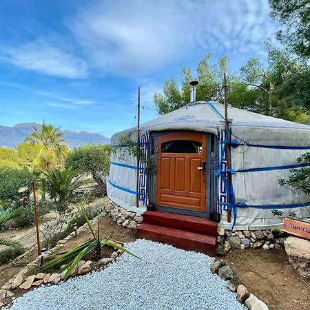 Luxury tent Yurt In Met Zwembad La Nucia